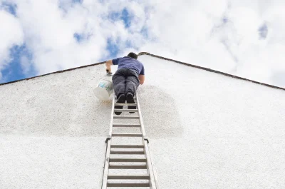 Peinture extérieure à Grand-Champ — façades et ravalement